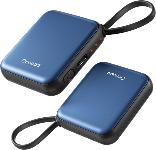 Ocoopa Hand Warmers Rechargeable UT5 Nano – Slim Electric Pocket Heater, Smart Temp Control, 14Hrs Battery, UL Safety, Artists in Bloom Design, Practical Gifts for Women, Christmas, Outdoor, Office