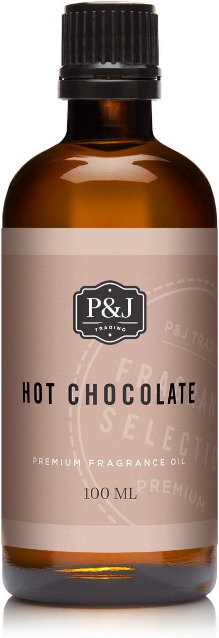 P&J Trading Fragrance | Hot Chocolate Oil 100ml - Candle Scents for Candle Making, Freshie Scent, Soap Making Supplies, Diffuser Oil Scents