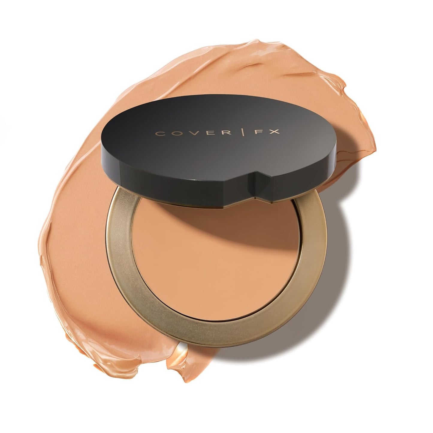 COVER FX Total Cover Cream Foundation - Shade M2 - Buildable Coverage - Natural Finish - Oil-Free - Sweat-Proof