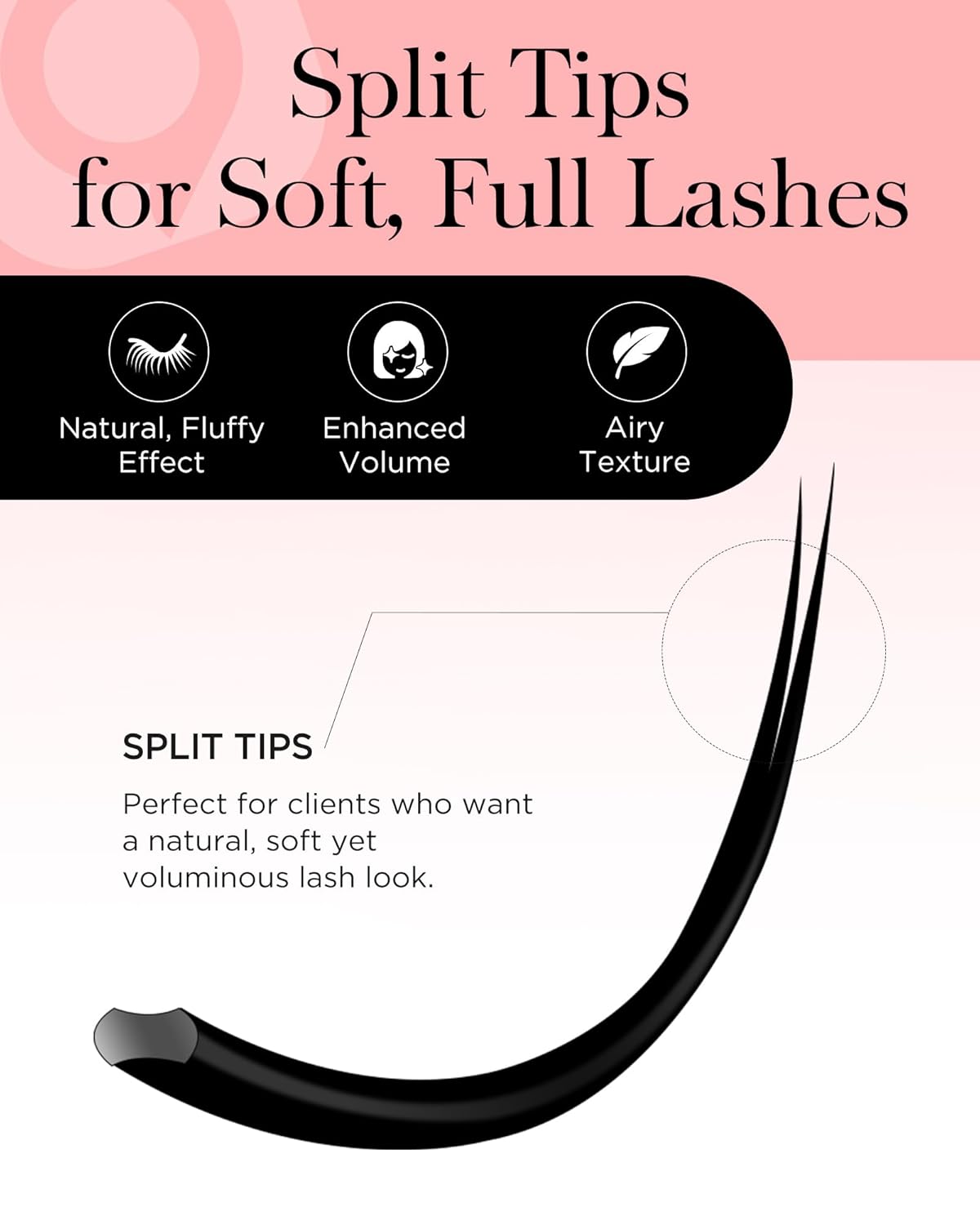 BEYELIAN Ellipse Flat Lash Extension 16 Rows 0.15 C Curl 12mm Single Length Tray Flat Eyelash Extension Matte Black Classic Lash Extensions Professional Supplies