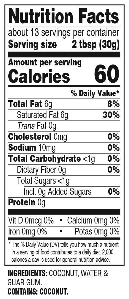 Thai Kitchen Unsweetened Coconut Cream, 13.66 fl oz (Pack of 6)