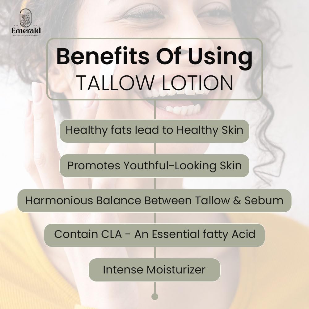 Practicality That Spa Smell Tallow Lotion l Grass Fed Beef Tallow for Skin l All Skin Types ; 2.0 FL Oz l 1 Pc (2oz)