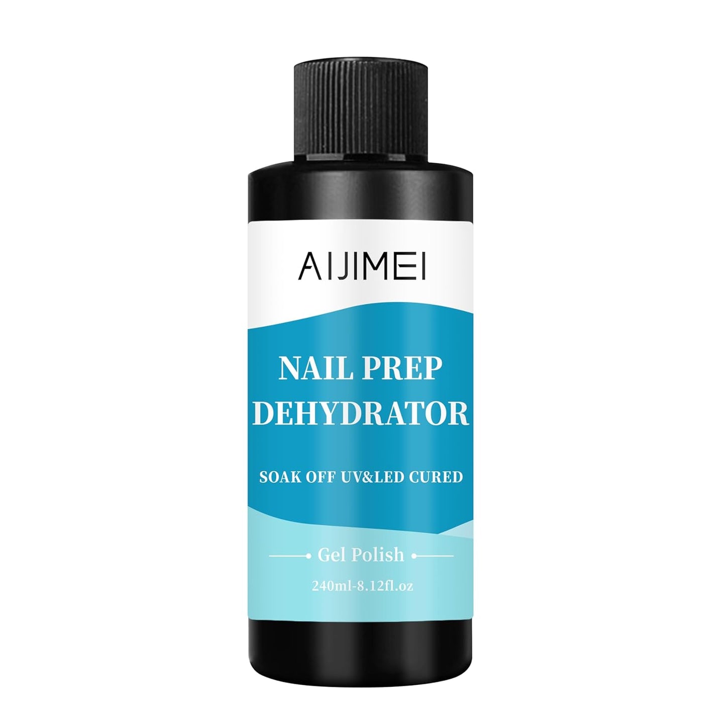 AIJIMEI 240ml Nail Dehydrator Dehydrator Prep for Nail Gel Polish Professional Nail Preparation for Smooth Gel and Acrylic Application Dehydrator for Acrylic 8 Fl Oz
