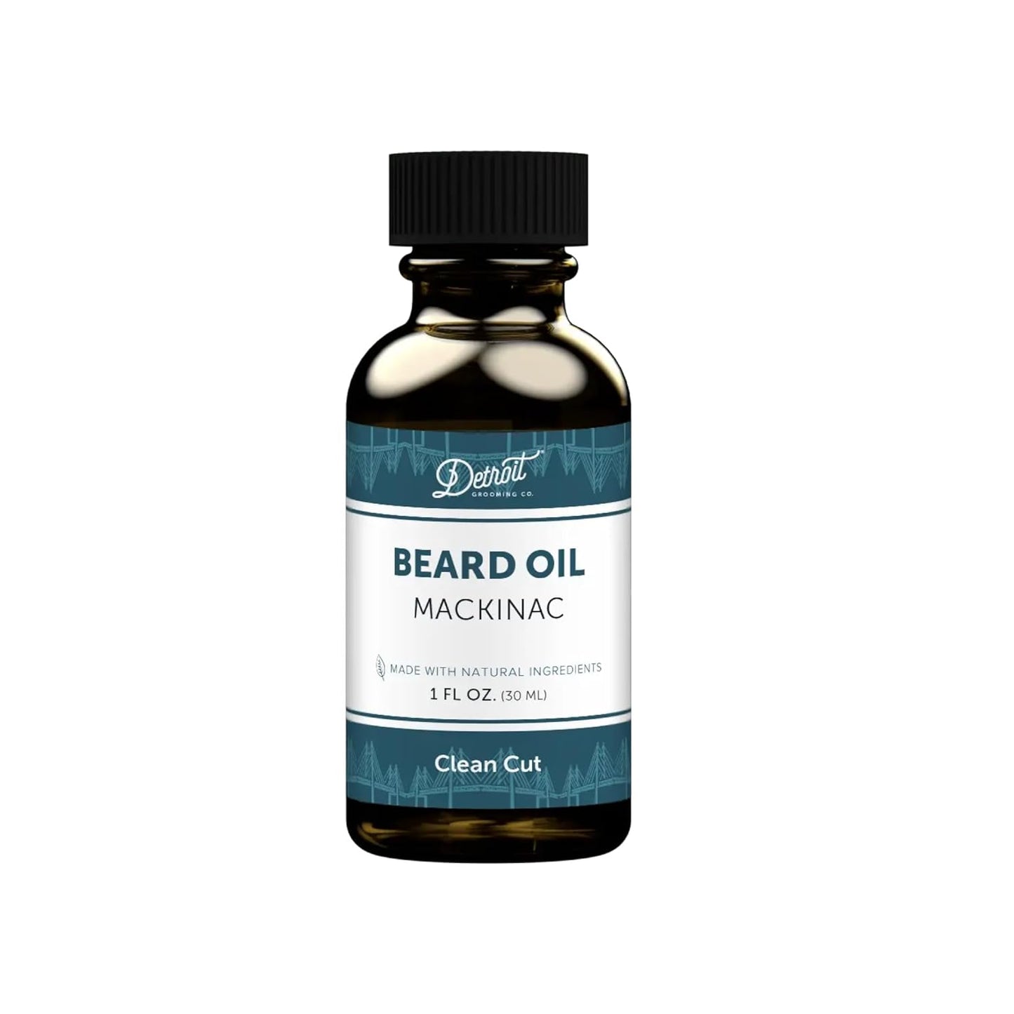 Detroit Grooming Beard Oil | Hydrating & Nourishing Formula • Mackinac Scent (1 oz)
