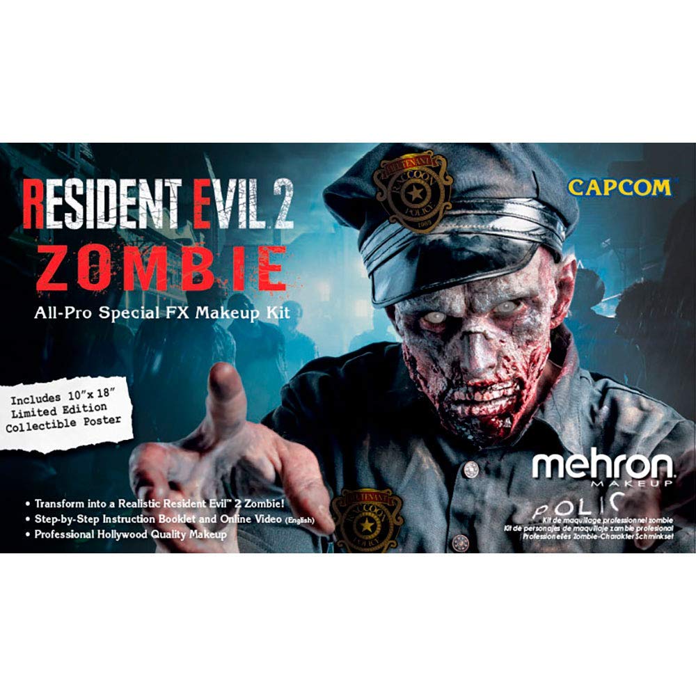 Mehron Makeup RE2 Zombie All-Pro Makeup Kit