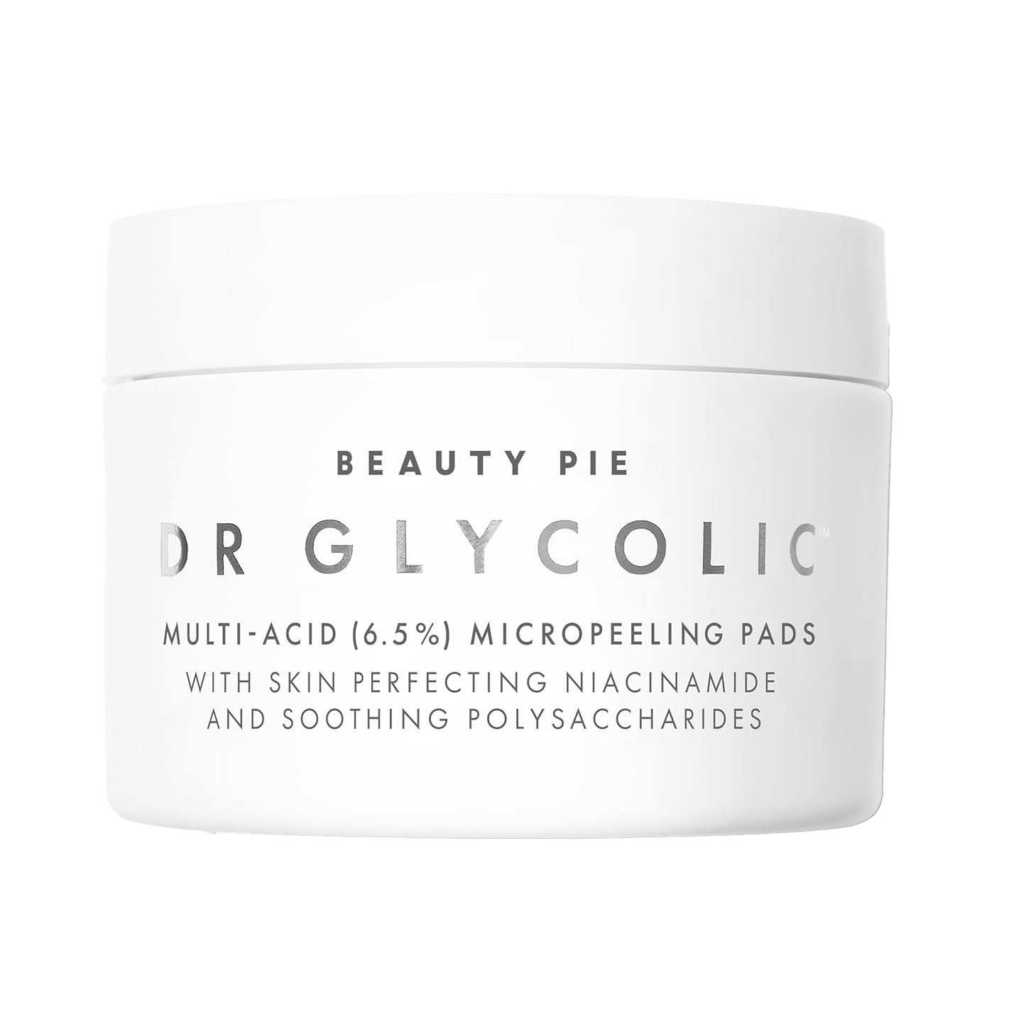 Beauty Pie Dr Glycolic Multi-Acid (6.5%) Micropeeling Glycolic Acid Pads For Exfoliating & Anti-Aging Benefits