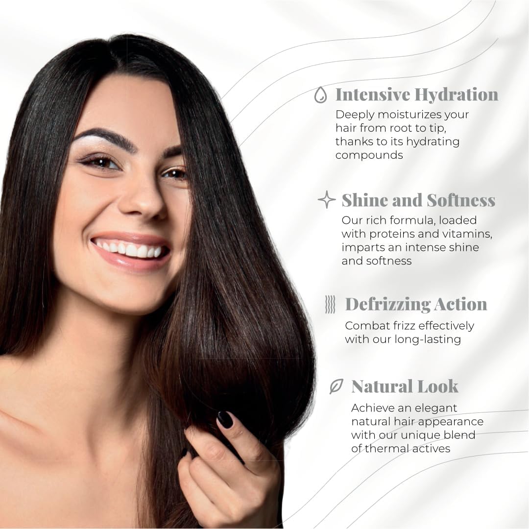 Expert Hair Perfect Straightening Kit - Deep Cleansing Shampoo and Sensation Texturizing Cream