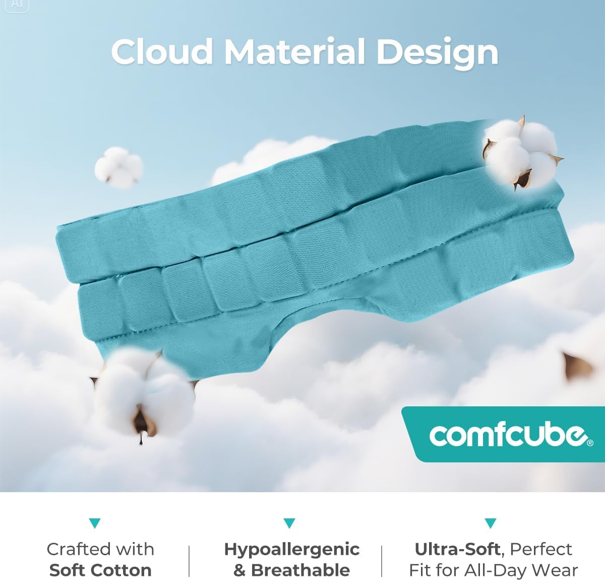 Wisdom Teeth Ice Pack Head Wrap, 2 Hours Long Lasting Cold Therapy Flexible Snug Fit Jaw Ice Pack for Face Oral Surgery, TMJ, Teeth Removed Pain, Cosmetic Injection