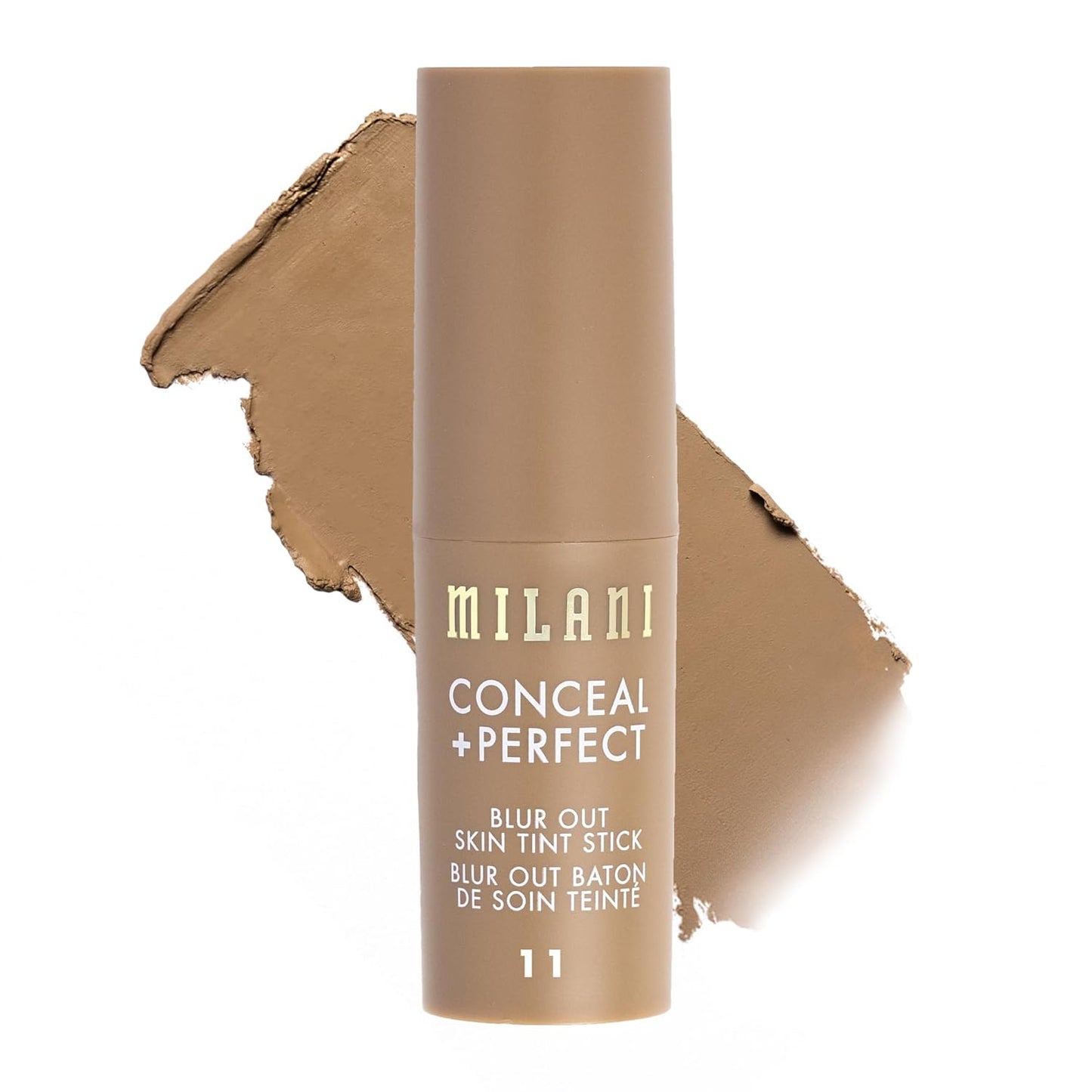 Milani Conceal + Perfect - Skin Tint Stick, Blur Out Tinted Moisturizer Makeup, Shade 011
