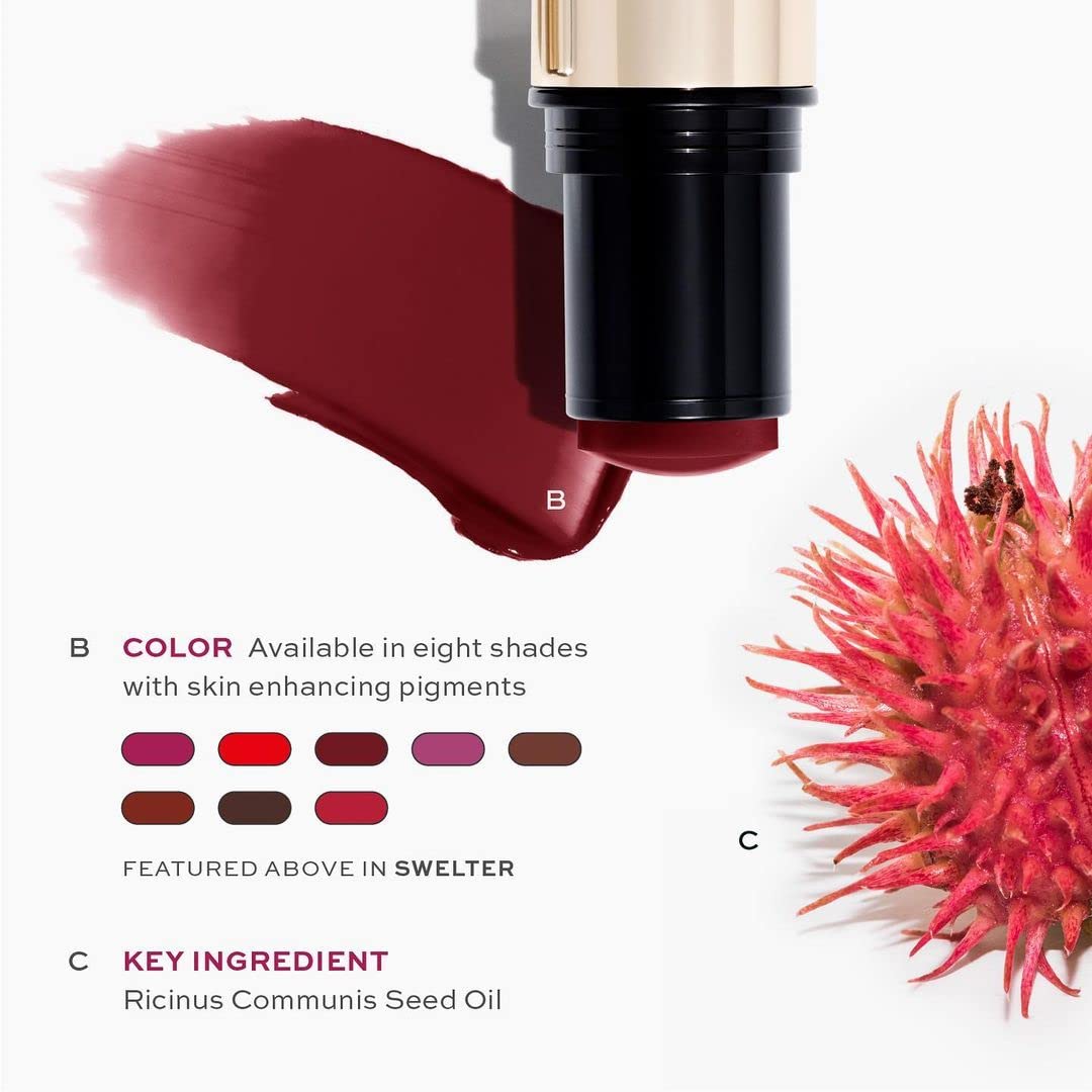 MAKE Beauty Heat Stroke Cream Blush Stick for Cheeks with Natural Hydrating Dewy Finish. Creamy Gel Blush Balm - Shade Toasted, Warm Light Brown Cheek Tint