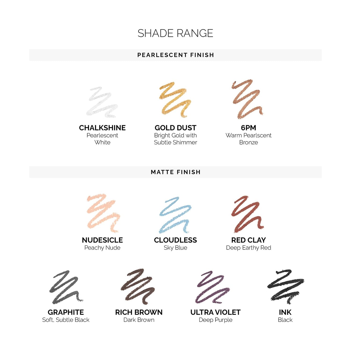 OFIR Waterproof Eye Pencil | Vegan, Cruelty-Free & Smudge-Proof | Creamy Gel Formula for Smooth Application | Long-Lasting, Full-Coverage, Precise Eyeliner Pencil (Rich Brown - Warm Brown)