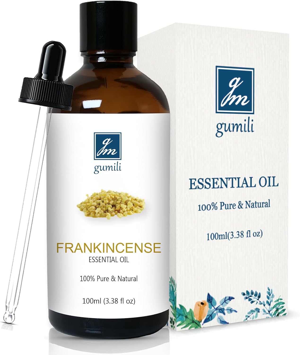 Frankincense Essential Oil, 100% Pure Frankincense Oil for Aromatherapy Diffuser Beauty Home Care - 100ml