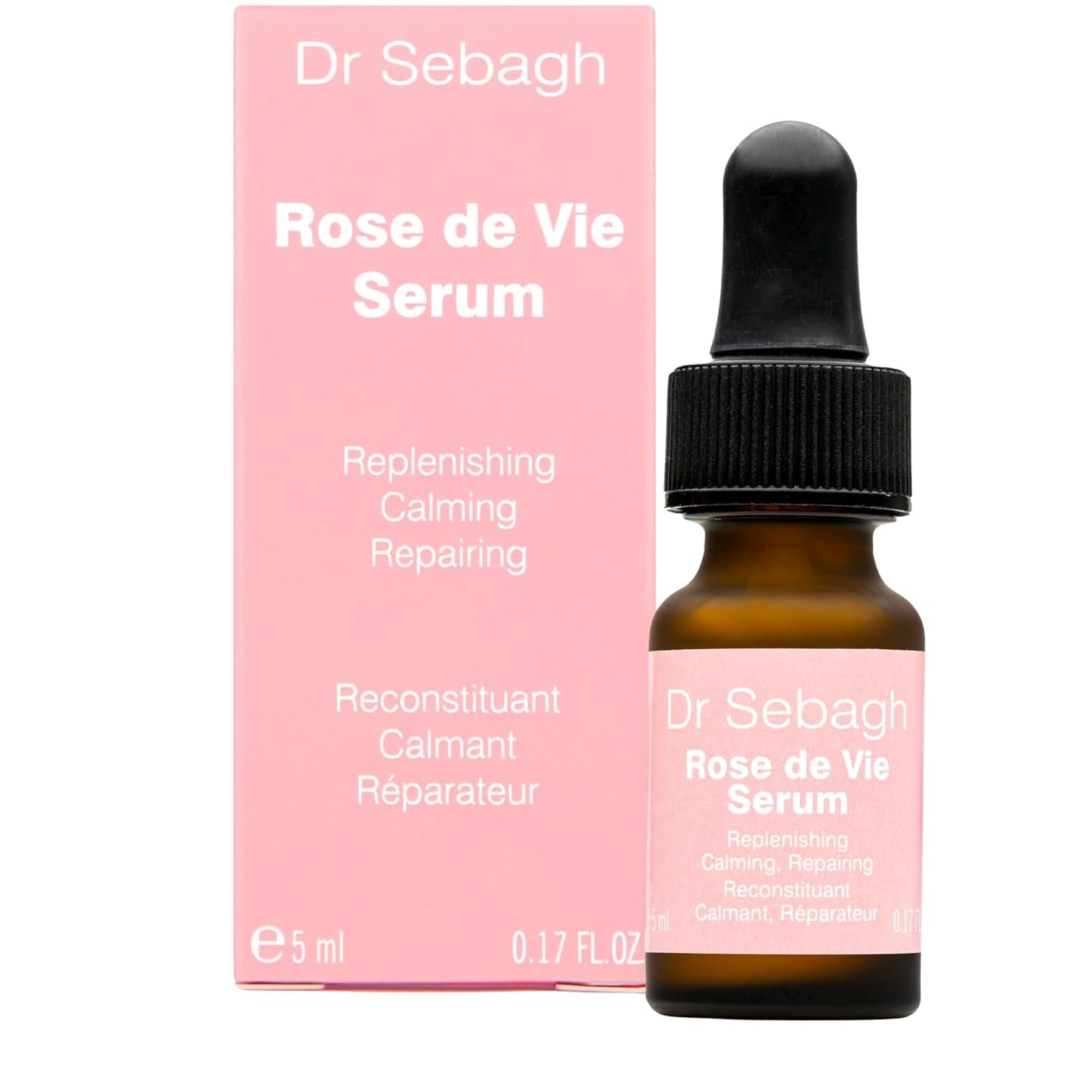 Rose de Vie Serum - 0.17 fl oz | Award-Winning Nourishing Anti-Aging Formula | Use with Dry, Mature, or Sensitive Skin | Designed to Soothe Redness & Irritation | Regenerating & Invigorating