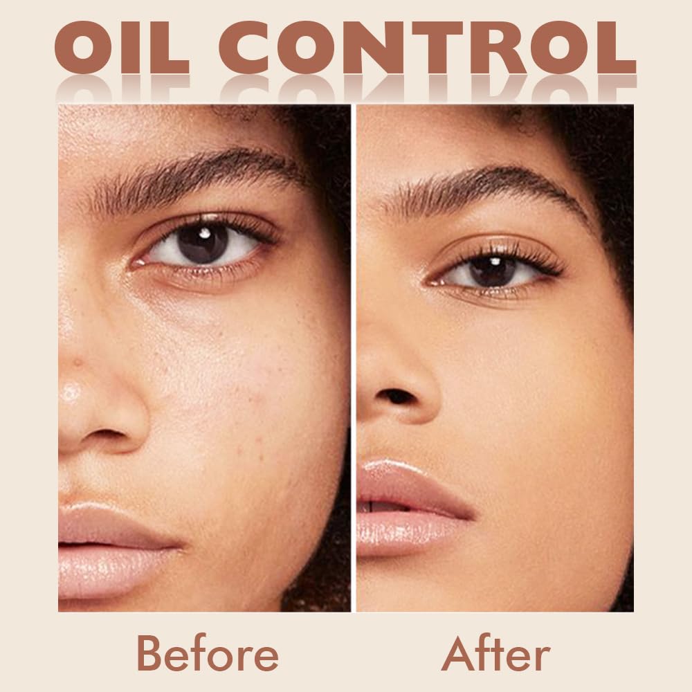 Kaely Oil Control Face Pressed Powder, Perfection Matte Compact Powder, Long Lasting Waterproof Finishing Powder Makeup, polvo compacto de maquillaje, Lightweight, Vegan, 220 Sand