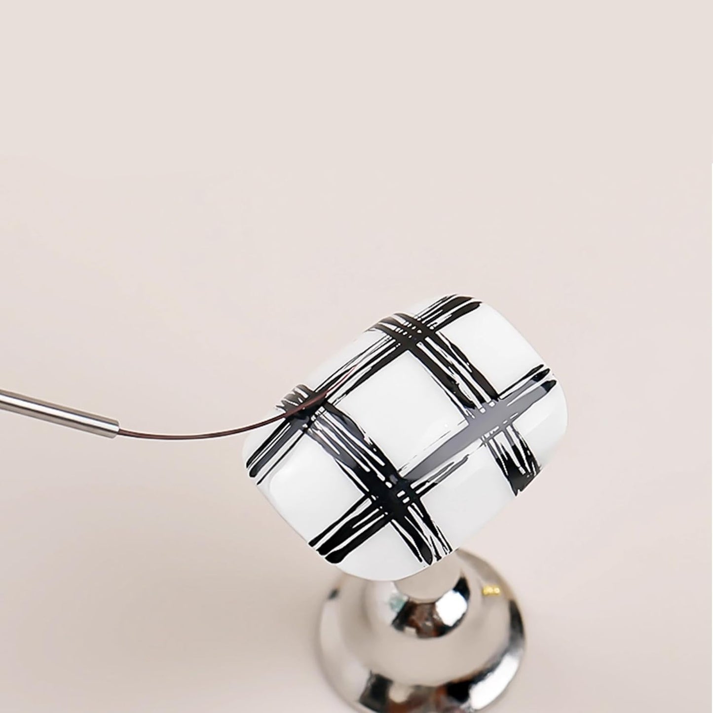 Wooden Nail Art Brushes, 5Pcs Nail Art Liner Brushes, Painting Art Design Brush Set Nail Dotting Drawing Tool for Long Lines, Thin Details, Fine Drawing Sizes 6/9/12/15/18mm, Rose gold