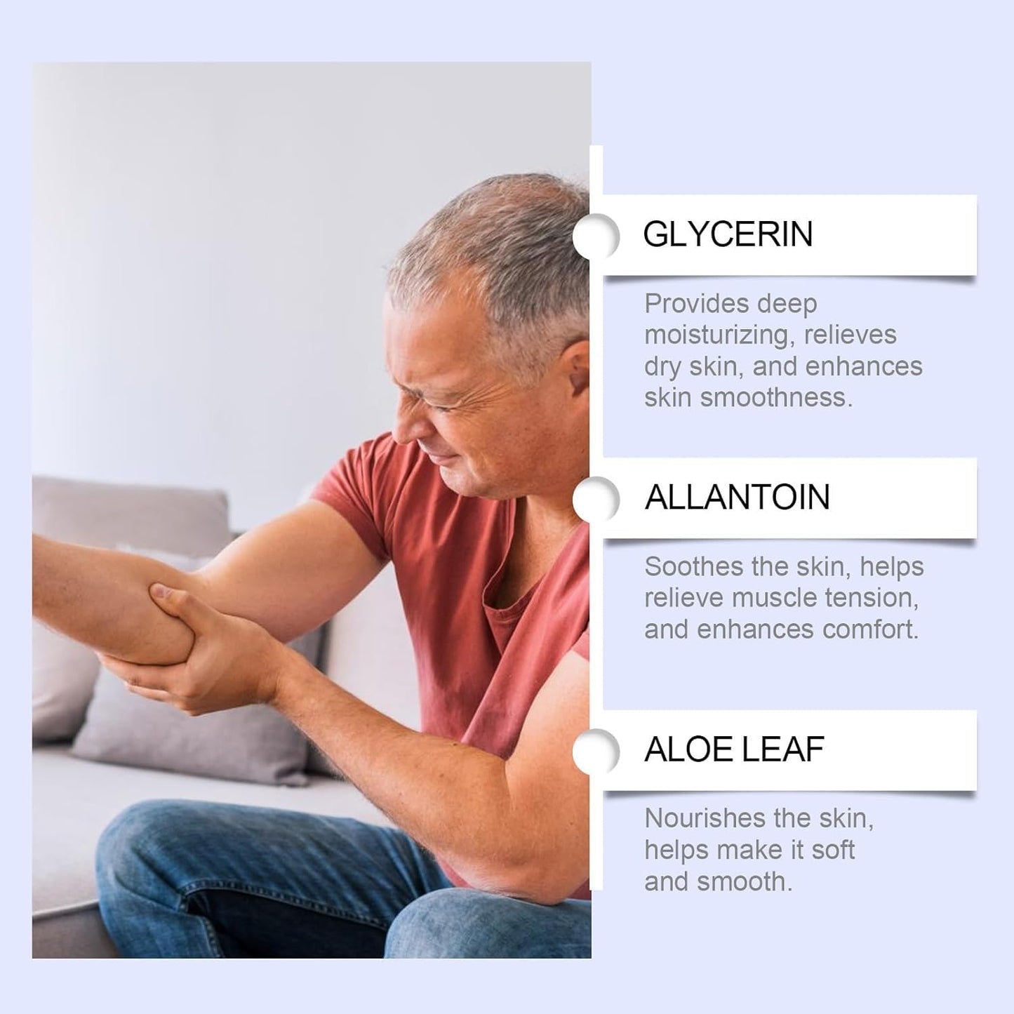 Soothing Cooling Gel 100g, Relieving Body, Pain Relieving, Sports Soothing Cooling Gel Body Care Lotions, Fast Absorbing for Women and Men