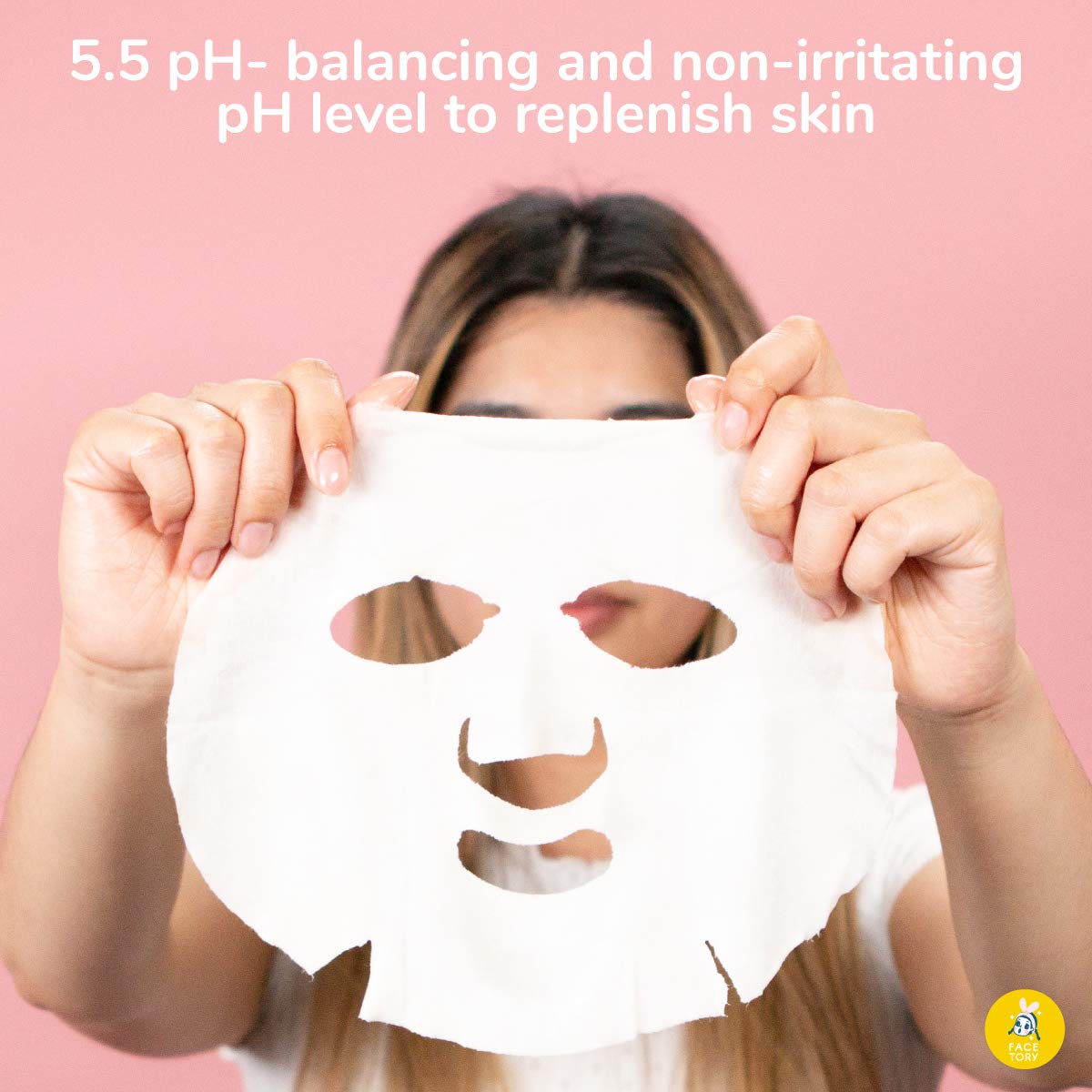 FACETORY K Beauty Face Mask Skin Care - OATS MY BANANAS CALMING Sheet Mask with Oat Extract | Milky Essence Soothes & Moisturizes (10 Pack)