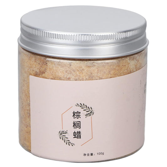 100g Palm Wax Pellets, Carnauba Wax for Lip Balm, Cosmetics DIY Carnauba Wax Material Accessory Lip Balm Making Supplies for Lipstick Lip Balm Making Increase the Melting Point of Lipstick