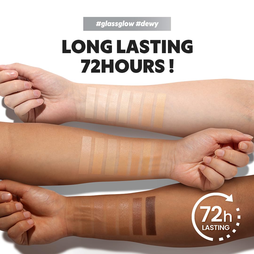 [*Mini Size*] TIRTIR Aura Glow Silver Cushion | Korean Cushion Foundation, (#24W Soft Beige, 0.15 Fl Oz)