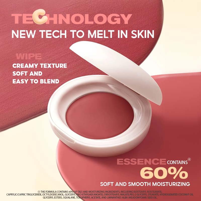 COLORKEY Soft Mist Multi-Purpose Cream | Lips & Cheeks | Eyes | Creamy | Moisturizing | Blendable Color (04 EARL GREY, 2.5g)