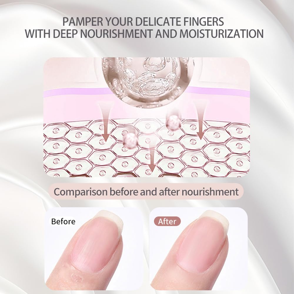 5pcs Cuticle Oil Roller Nourishing Moisturizing Roll On Cuticle Oil for Convenient Portable Nail Rollerball for On the Go Hydration and Care