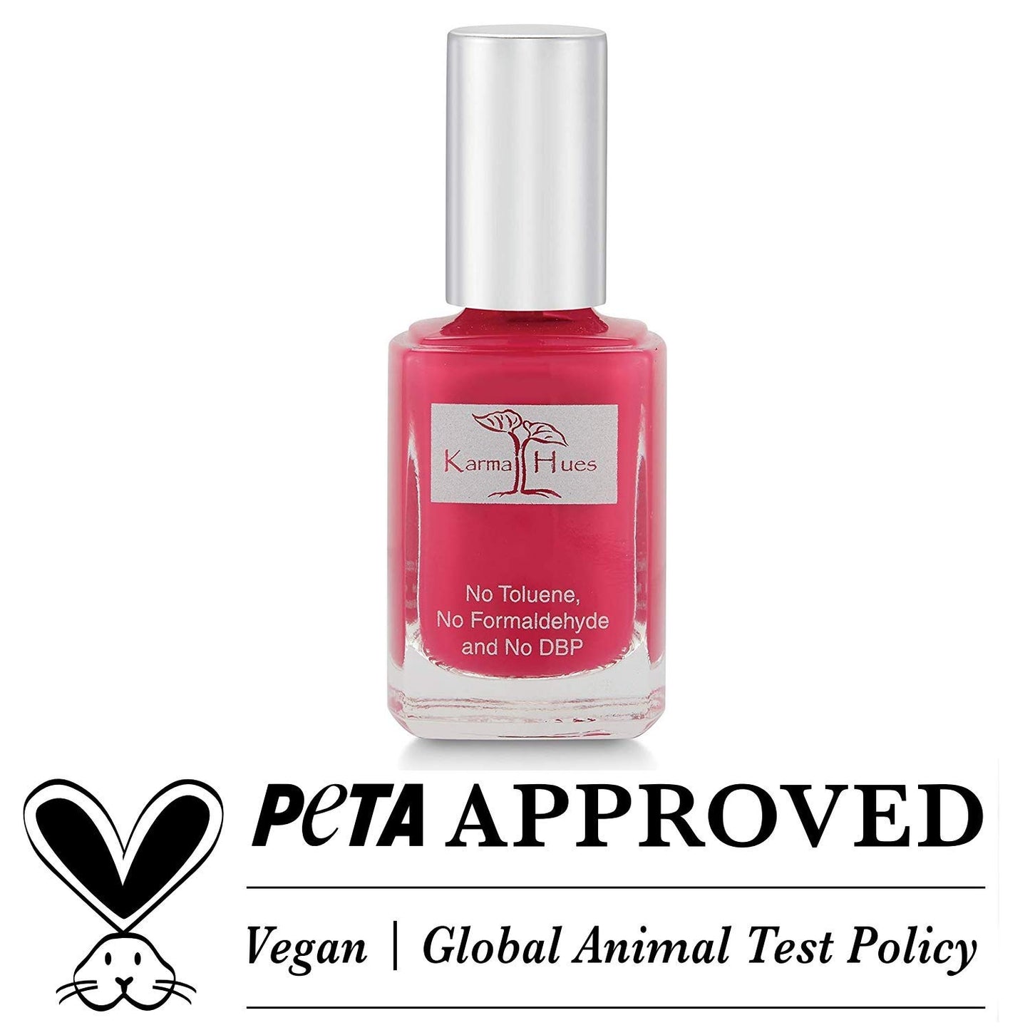 Karma Organic Natural Nail Polish-Non-Toxic Nail Art, Vegan and Cruelty-Free Nail Paint (Farmer's Market Berries)