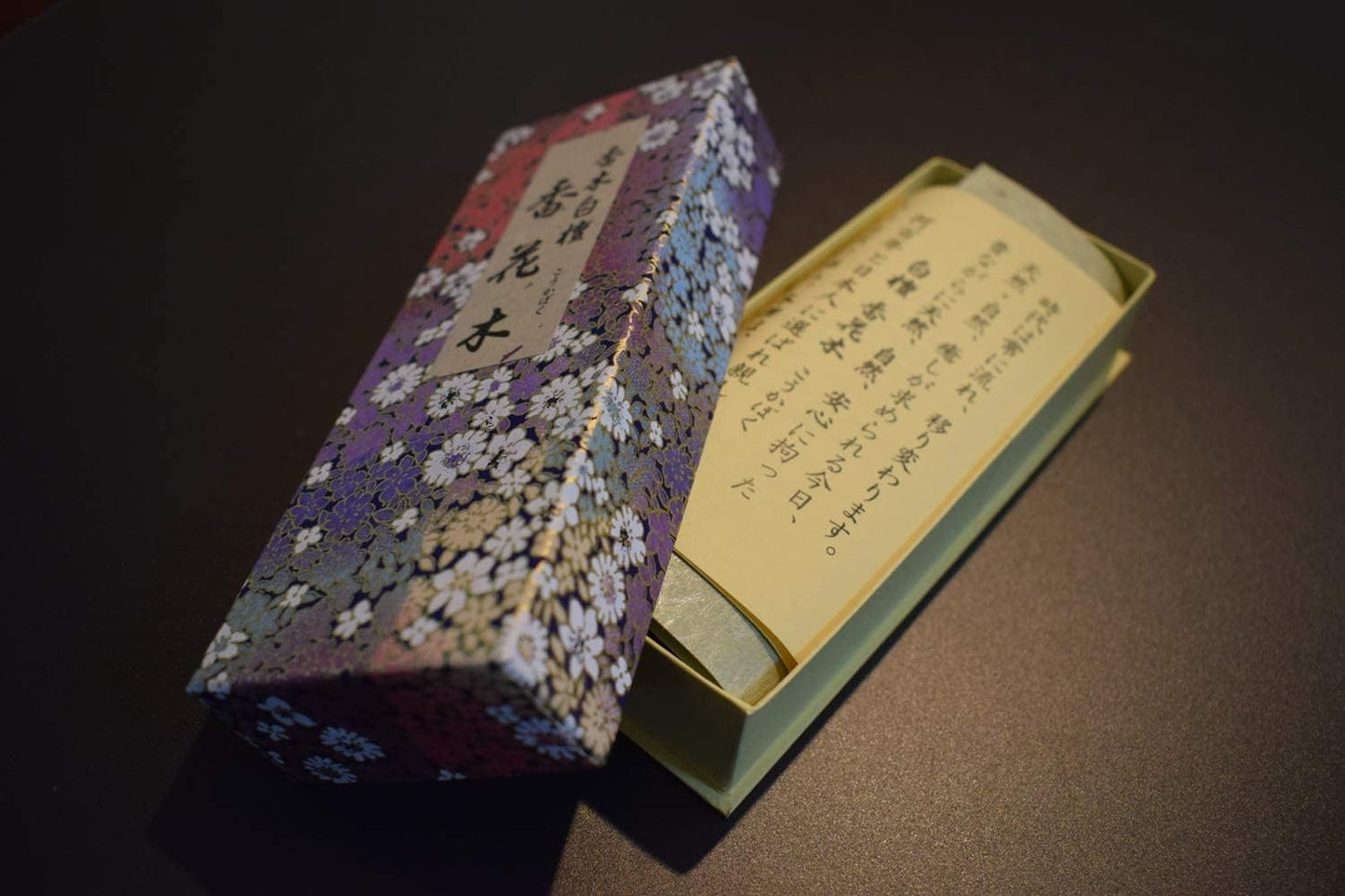 Sandalwood Japanese Incense Sticks byakudan koukaboku.Long-Established Incense Sticks Maker Awaji Baikundou. [Made in Japan] Awaji Island, Yellow