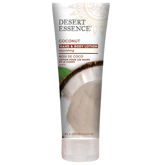 Desert Essence Organic Coconut Hand and Body Lotion 8 fl. oz.