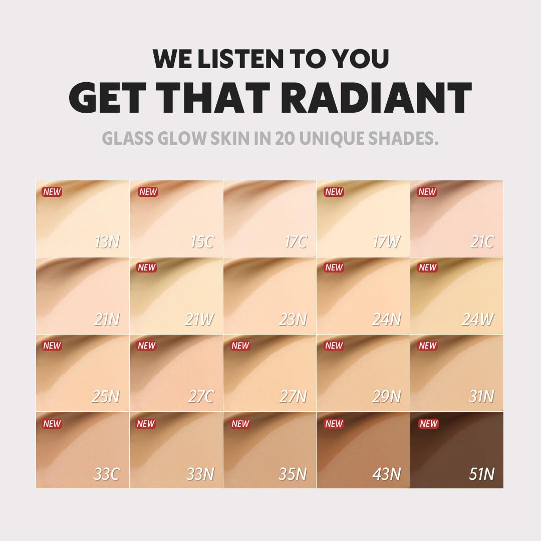 TIRTIR Mask Fit Aura Silver Cushion Foundation | Semi-glow Finish, Natural Coverage, Moisturizing, Lightweight, Korean cushion foundation (#51N Fudge, Full Size, 0.63 Fl Oz)