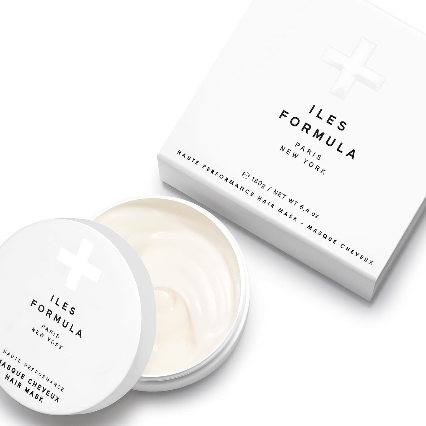 ILES FORMULA Hair Mask – Deep Conditioning Hair Treatment for Dry, Damaged, Frizzy Hair - Lightweight Hair Repair Mask with Tucuma Butter, Macroloba Seed, Vitamins B5 & E | Hydrating, Color-Safe