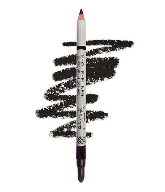 Jillian Dempsey Khol Eyeliner: Clean, Waterproof Eyeliner Pencil with Built-In Smudger for Effortless Blending – Rich Pigment, Cruelty-Free, Jet Black