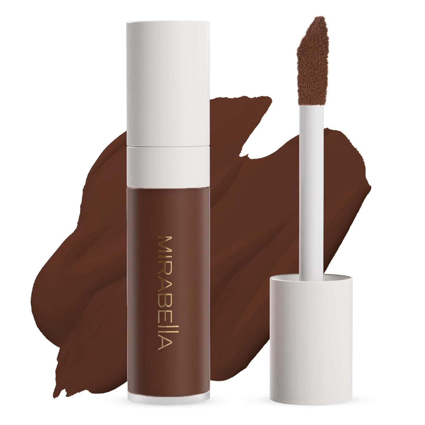 Mirabella Invincible For All Perfecting Under Eye Concealer Full Coverage - Hydrating Makeup Concealer for Dark Circles, Fine Lines & Wrinkles w/Hyaluronic Acid - Deep D230