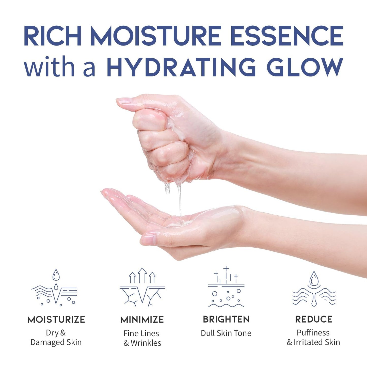 Cica Calming Mask for Face Sensitive Irritated Skin, Soothing, Moisturizing, Korean Anti Aging Face Mask, Eve Vegan, Chamomile, Hyaluronic Acid 10EA