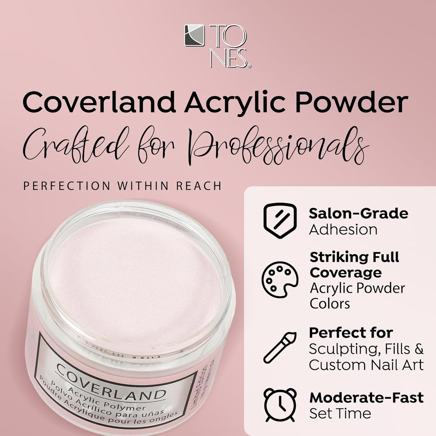 Coverland Acrylic Powder 3.5oz "Bad Girl" - Limited Edition