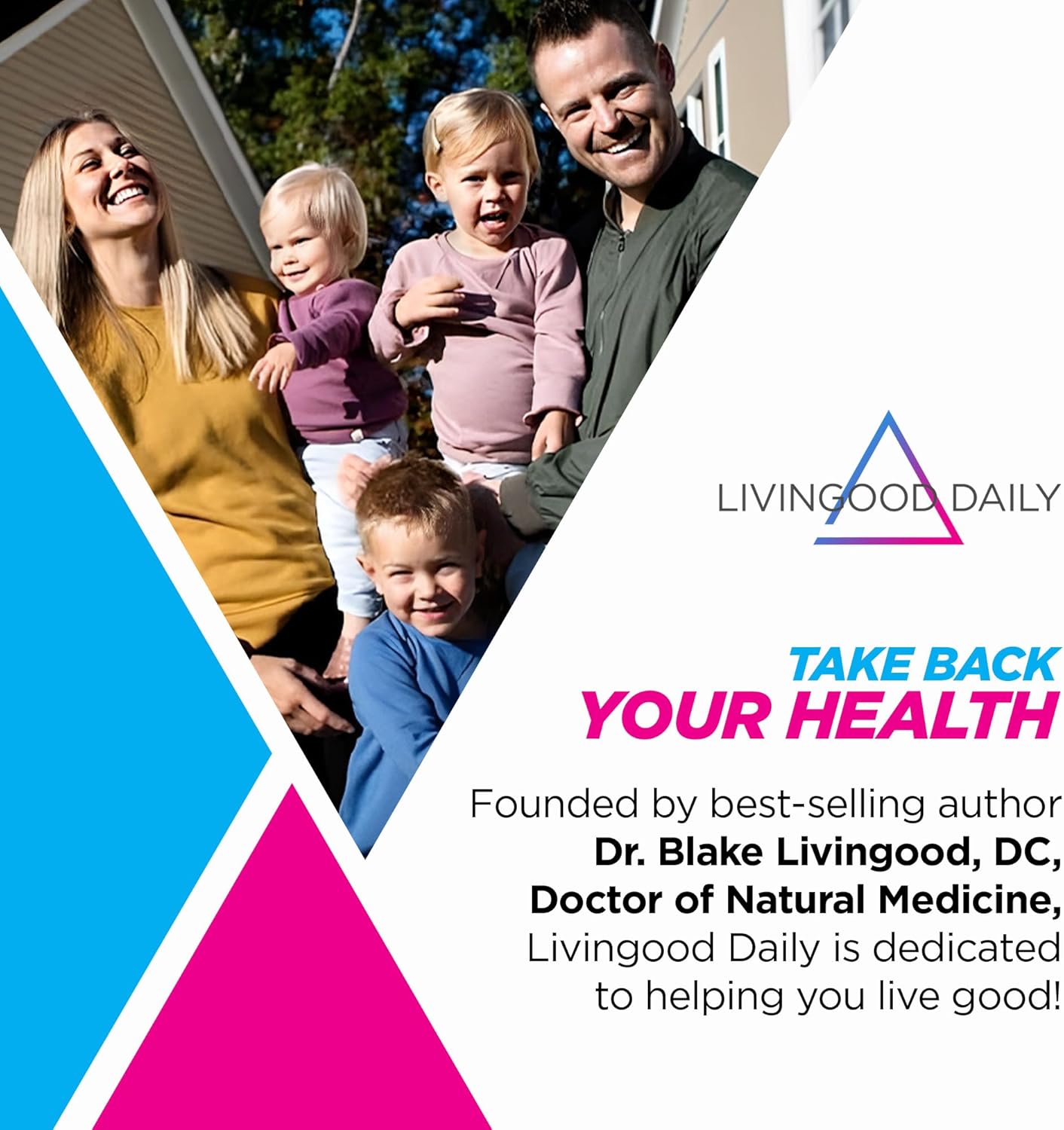 Livingood Daily Electrolytes Powder, Electrolytes Hydration Drink Mix with Vitamin C, Magnesium, Taurine & Sea Salt, Electrolyte Supplement for Energy & Hydration, Keto, Berry Frost Flavor, 30 Srvgs