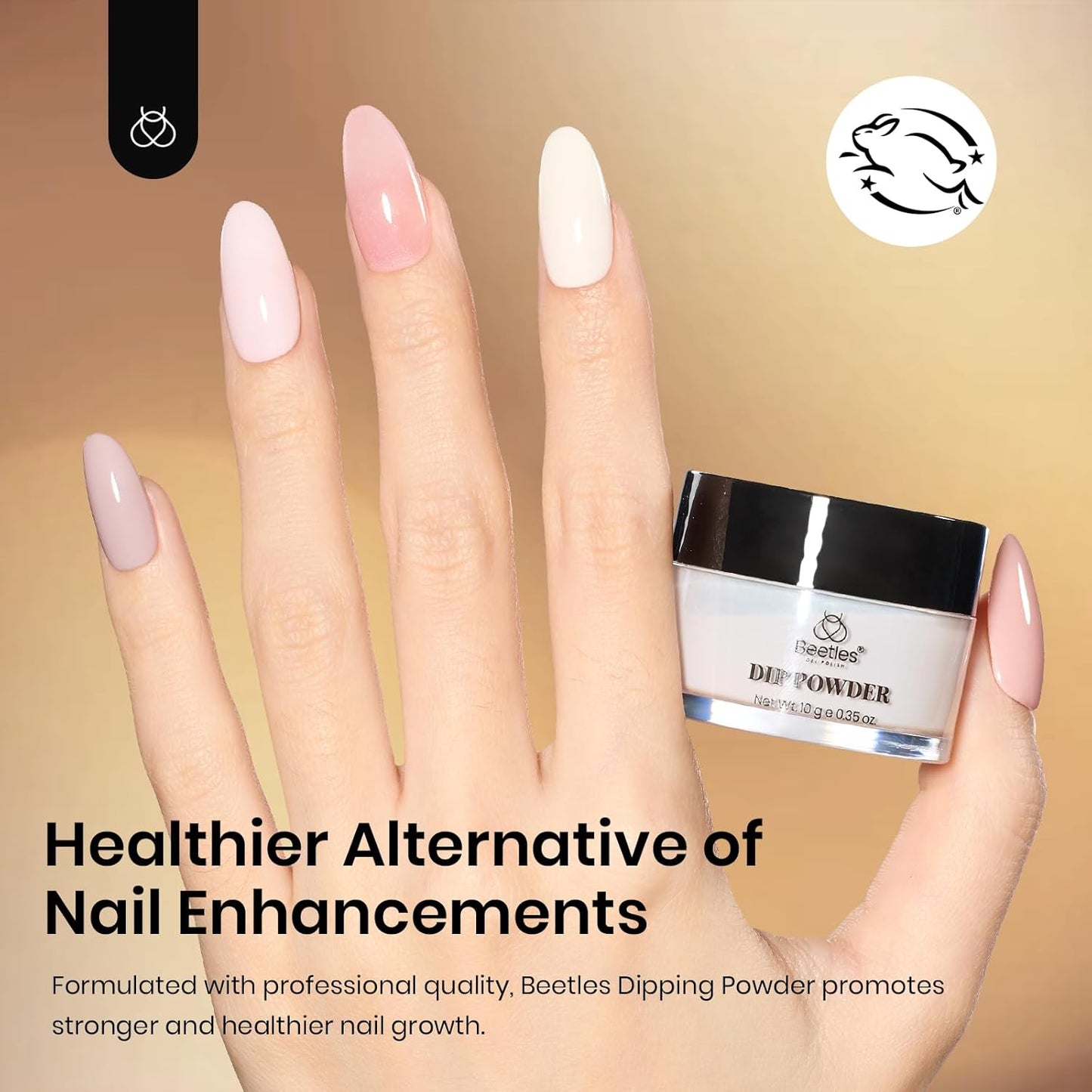 Beetles Nail Dip Powder Kit 20 Colors Nude Pink Glitter Quick Drying Dipping Powder Color Set for French Nail Art Manicure DIY Salon Gift for Women