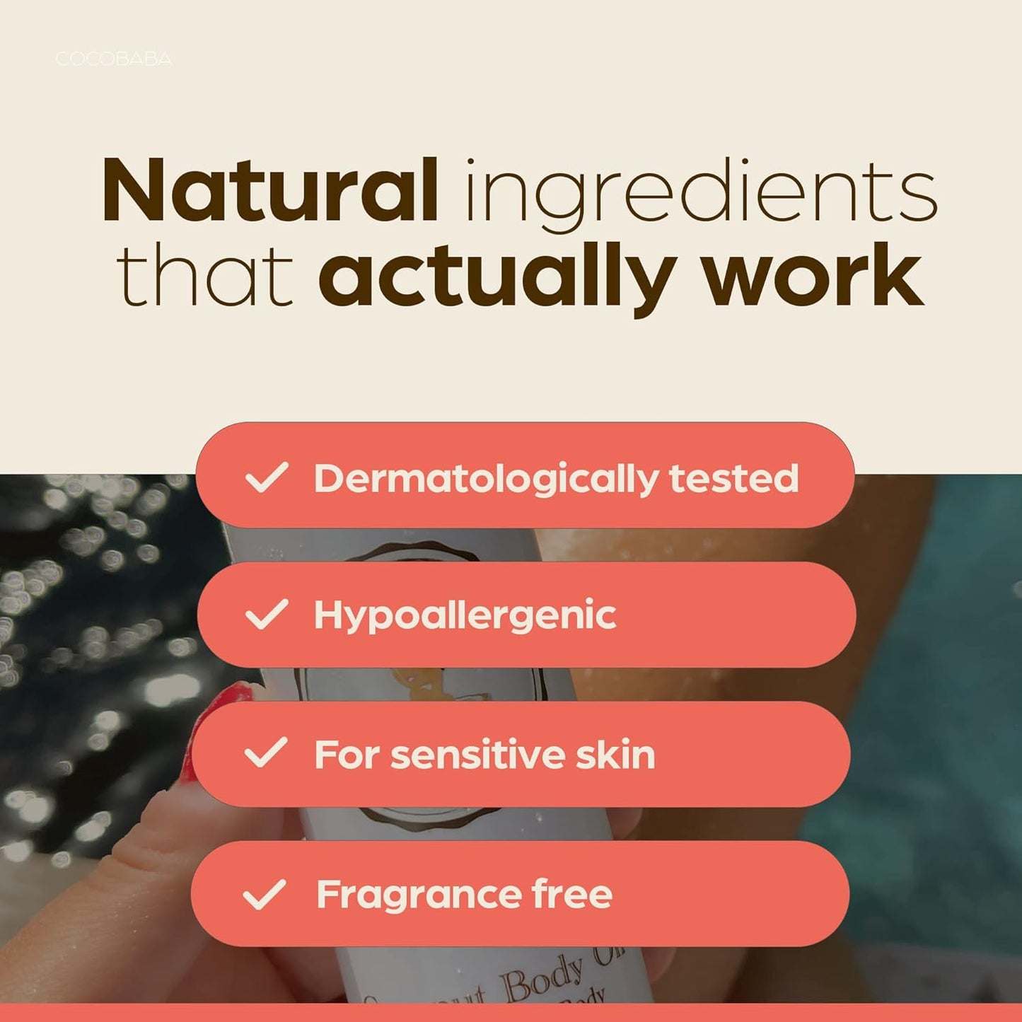 Cocobaba Stretch Mark Relief Set - Belly oil for pregnancy care package | Stretch Mark Cream for Pregnancy | Body wash | Body scrub | First time mom gift | Pregnancy Must have