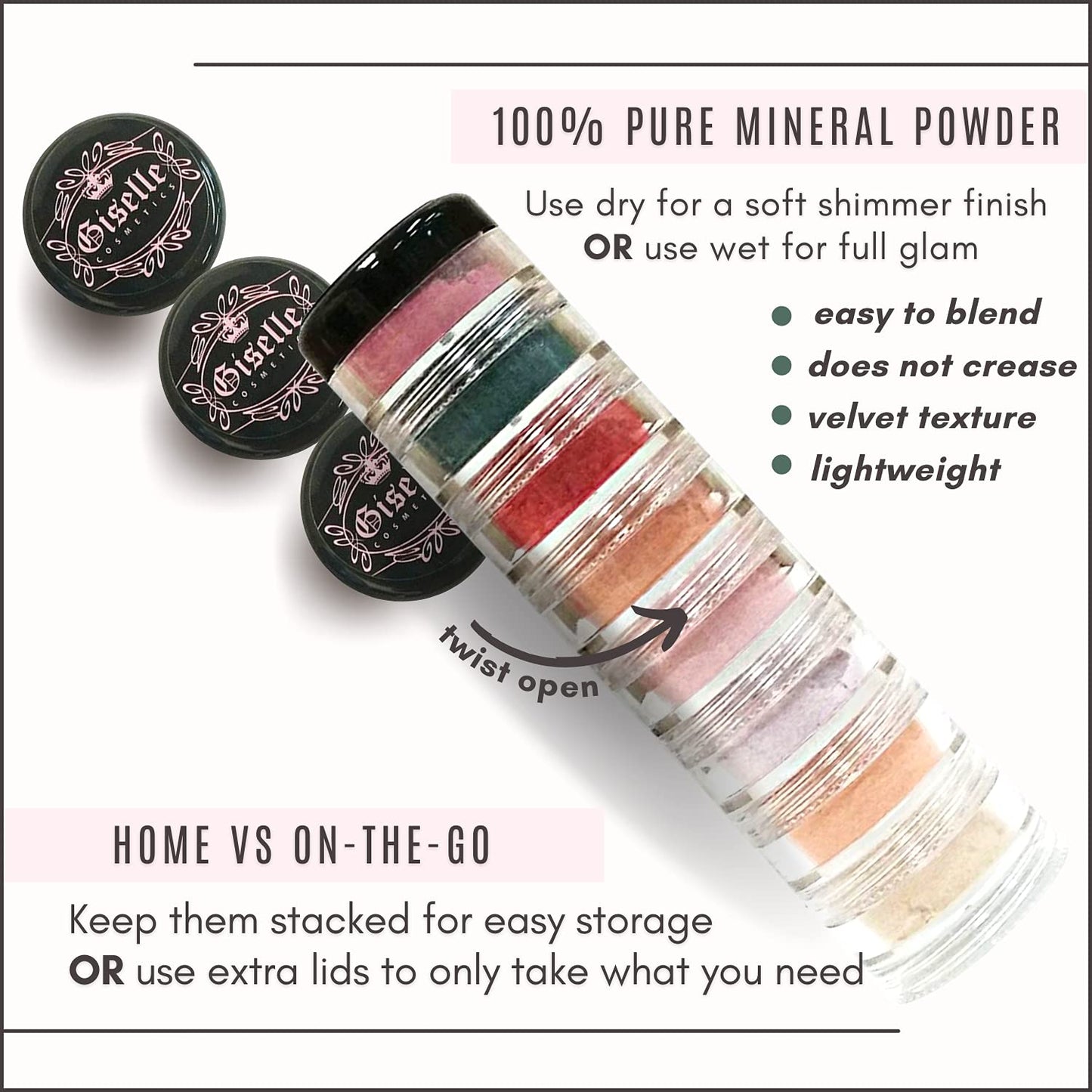 Summer Cupcake Mineral Eye Shadow Pallet, Organic Makeup Kit with Brown Eyeshadow, Nutural Eyeshadow, Mineral Powder, Contour Kit, Highlighter Palette, Hypoallergenic Eyeshadow