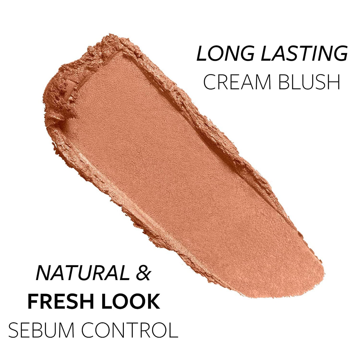 Pastel Cream Blush 45 | Red | Fresh | Healthy & Natural Look | Ligh Weighted Formula | Sebum Control Richly Pigmented | Easily Blendable | Long Lasting | Semi Matte | 0.18 oz.