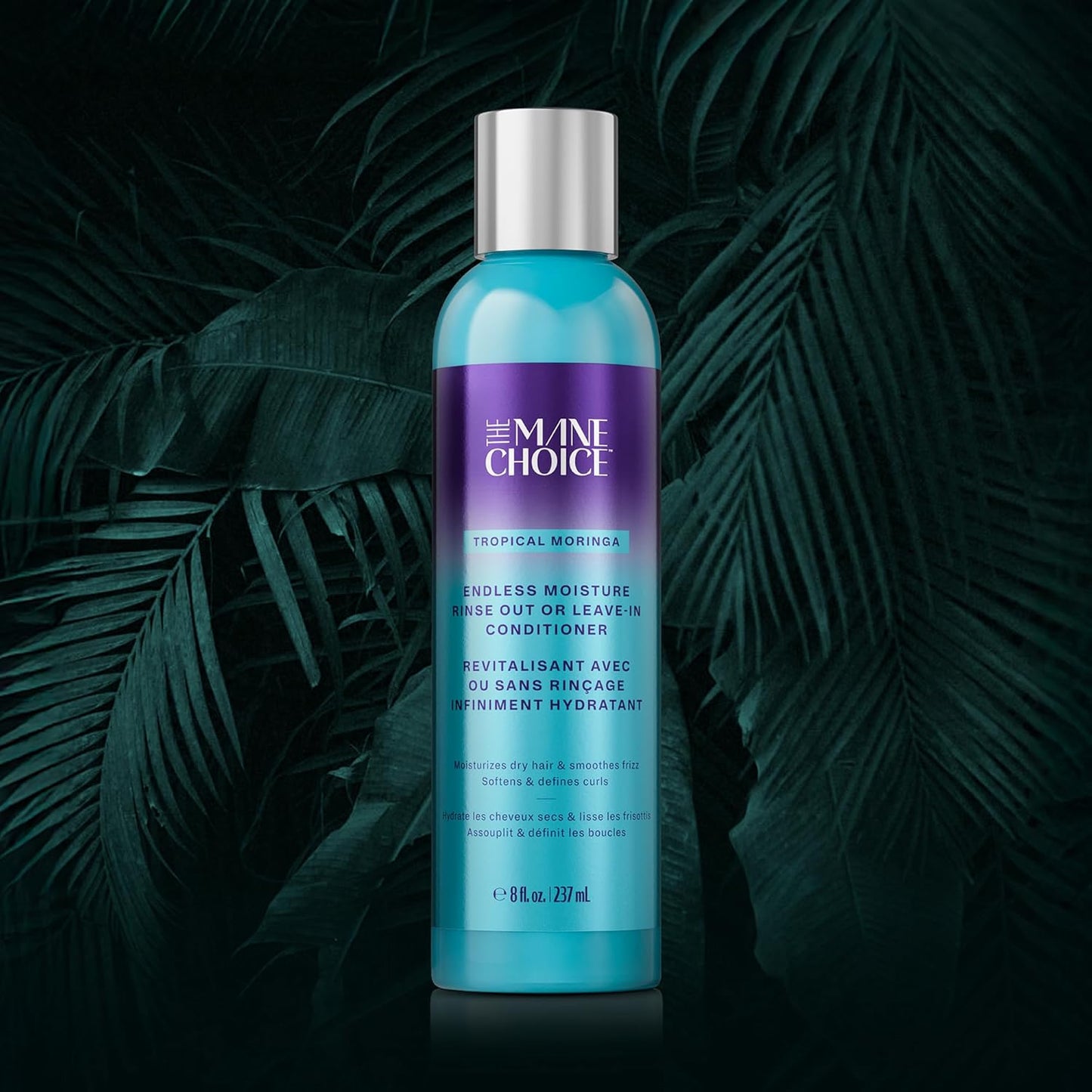 The Mane Choice Tropical Moringa Sweet Oil & Honey Endless Moisture Rinse Out or Leave In Conditioner, Detangles, Softens & Nourishes Dry, Brittle Hair, Helps Reduce Breakage & Smooth Frizz, 8 Oz