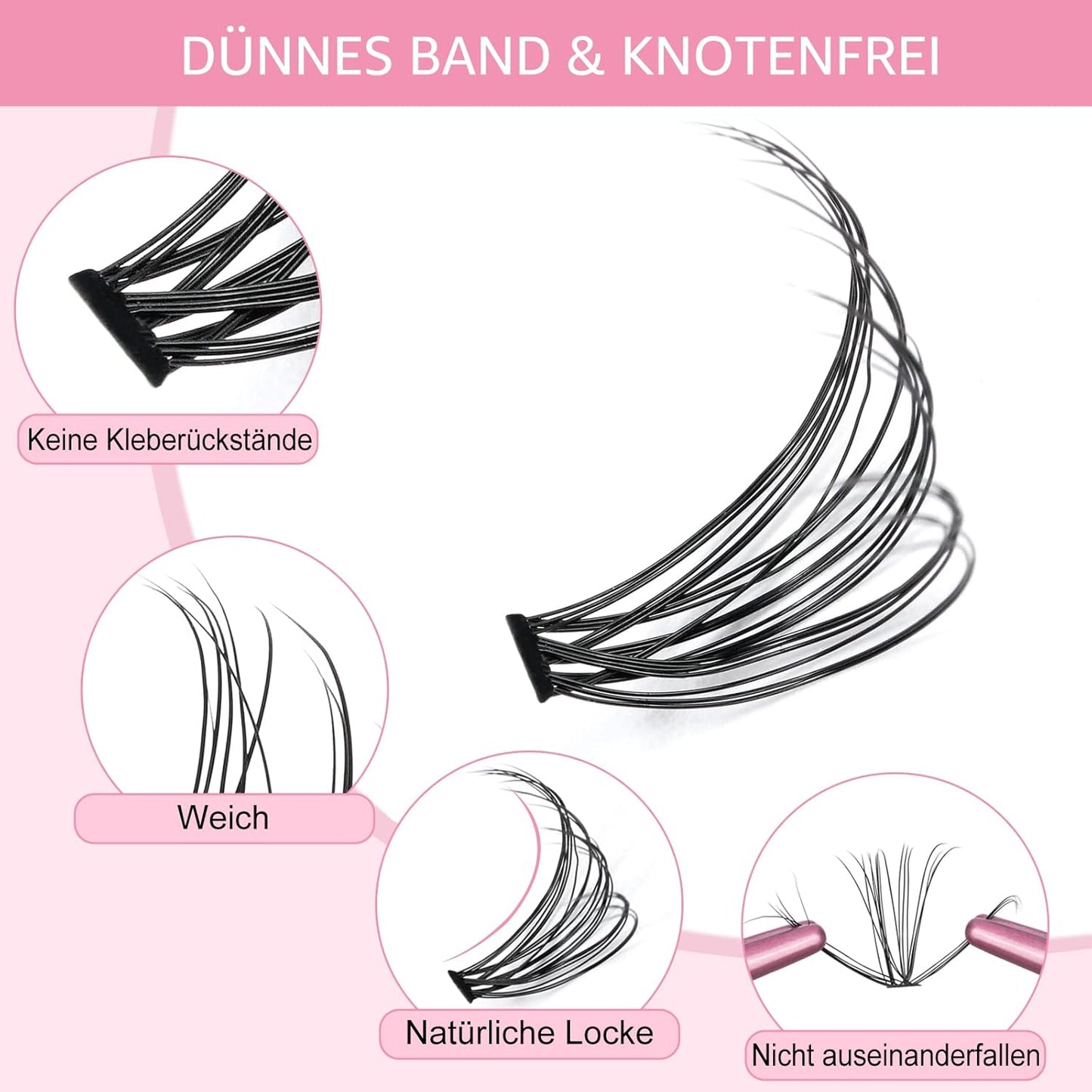 280 Pcs Individual Lashes 30D-C-0.07-9-16mix Cluster Lashes 10D 20D C D Curl Wispy Lashes Bottom Lashes DIY Lashes At Home（30D-C-0.07-9-16mix）