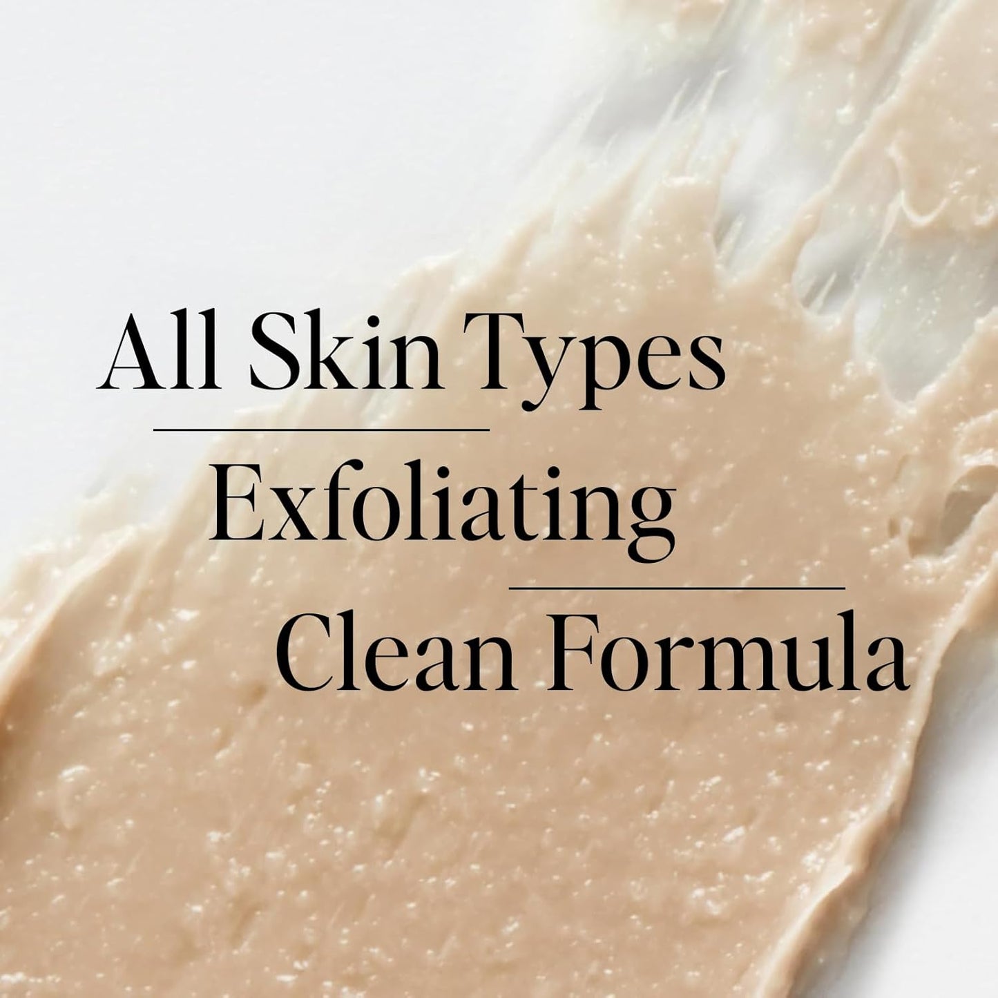 DIME Beauty Whipped Exfoliating Mask, Face Scrub and Cleanser, Lactic Acid and Salicylic Acid Scrub, 2 oz / 60 ml