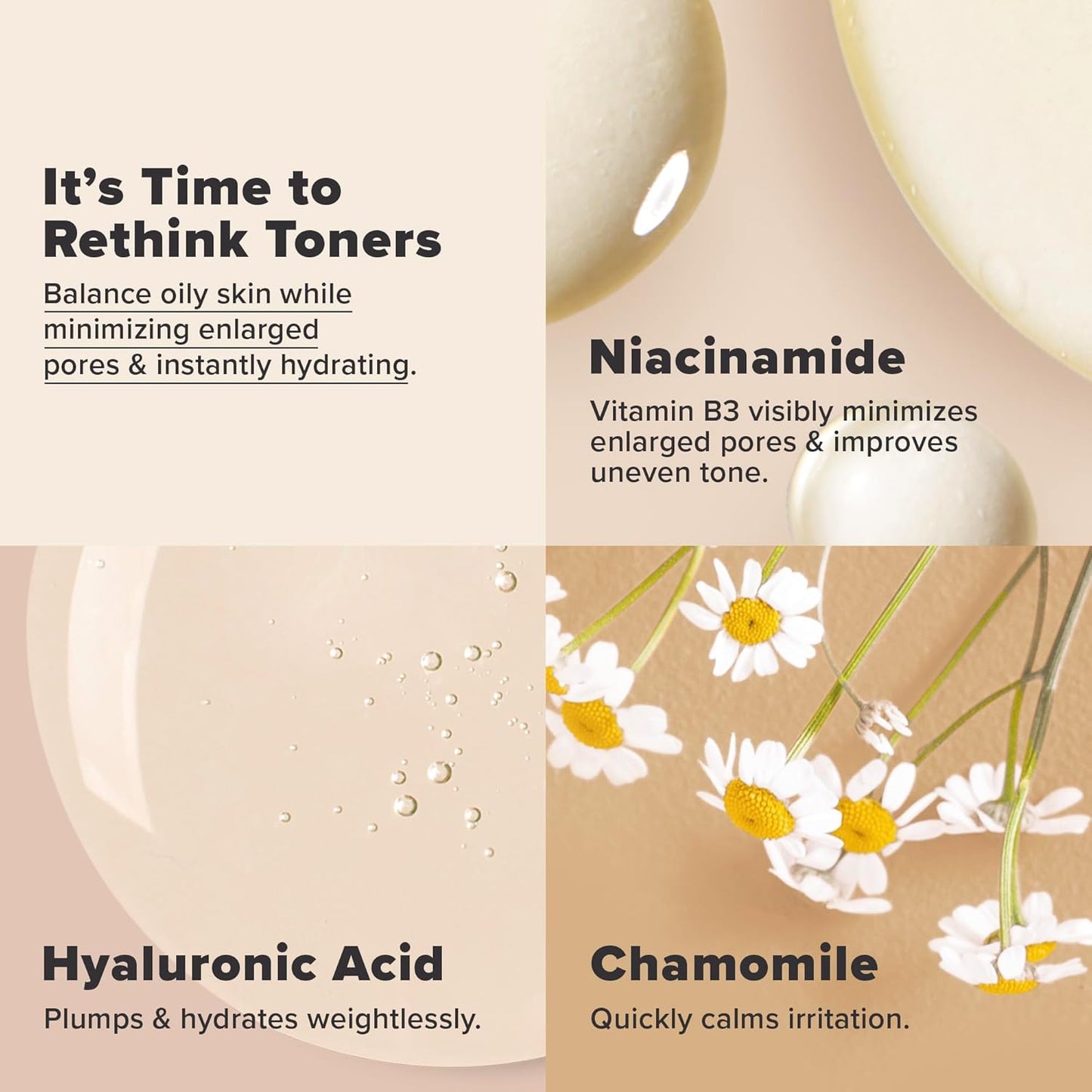 Paula's Choice SKIN BALANCING Pore-Reducing Face Toner for Combination and Oily Skin, Minimizes Large Pores, Controls Oil & Shine, Suitable for Acne-Prone Skin, Travel Size, 1 Fl Oz Bottle