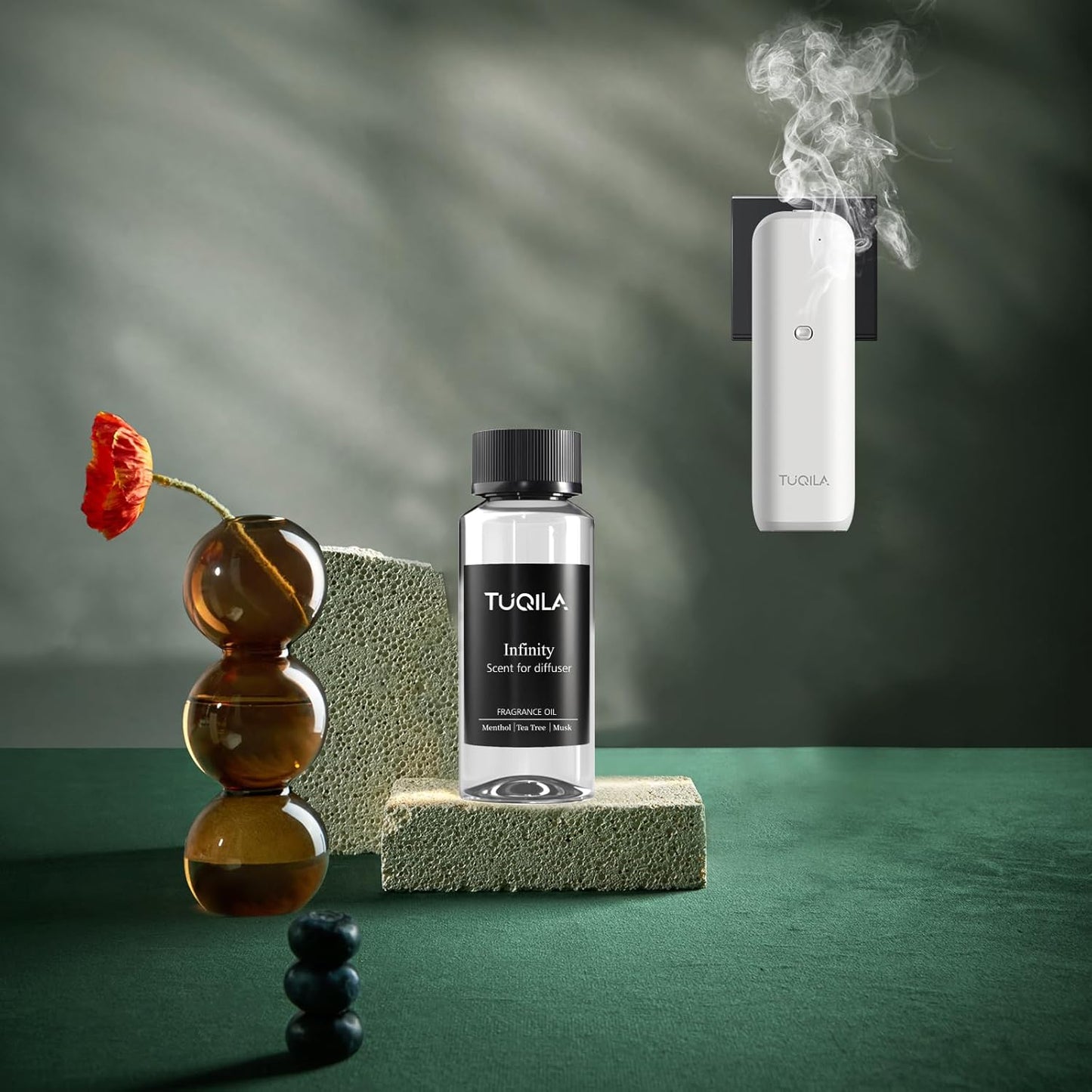 Luxury Waterless Diffuser Oil Infinity, Essential Scent Oil Usage Cold Air Waterless Diffuser, Scents Oils for Home Bottle120 ML Natural Flavour