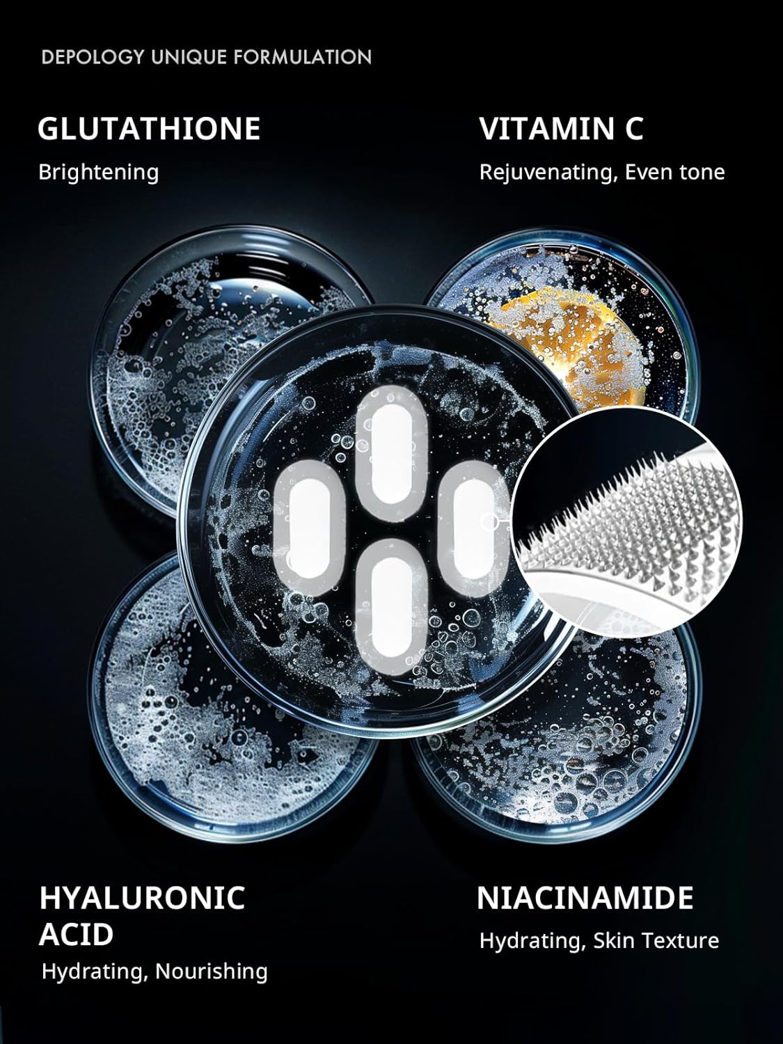 Depology Serum-Infused Micro Dart Patches | 12 Pairs Eye Mask | Under Eye Patches for Wrinkles | Fine Lines | Hydrating Eye Mask with Peptides | Amino Acids | and Synthesized Molecules