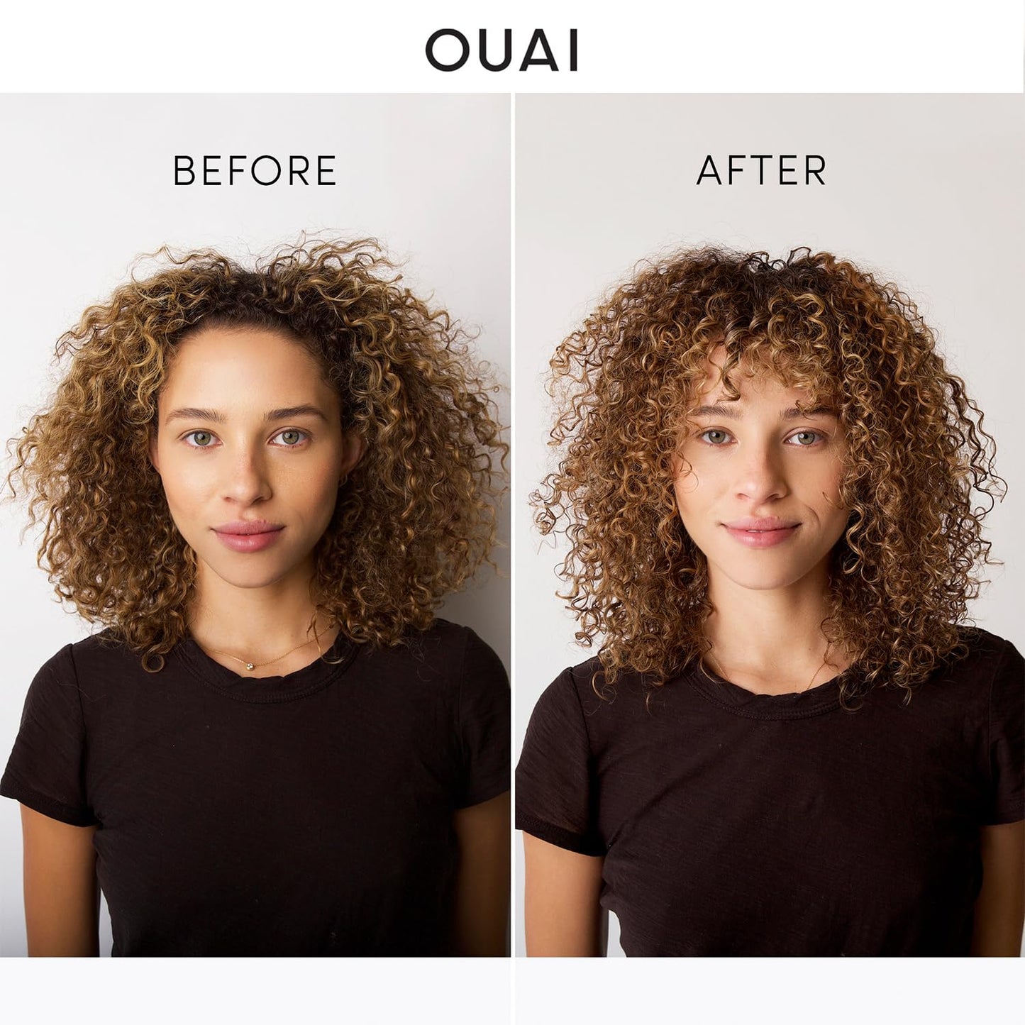 OUAI Curl Cream - Curl Defining Cream for Hydrated, Shiny Curls - Babassu and Coconut Oil, Linseed and Chia Seed Oil - Paraben, Phthalate, Sulfate and Silicone Free Curly Hair Products (8 Oz)