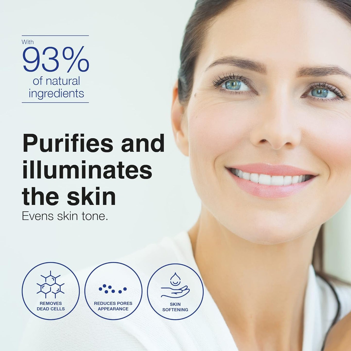 Lullage Exfoliating Toner for the Face with Hibiscus Extract, Alcohol-Free Face Toner for All Skin Types, Exfoliates, Cleanses, Purifies & Evens Skin Tone, 6.8 Fl Oz