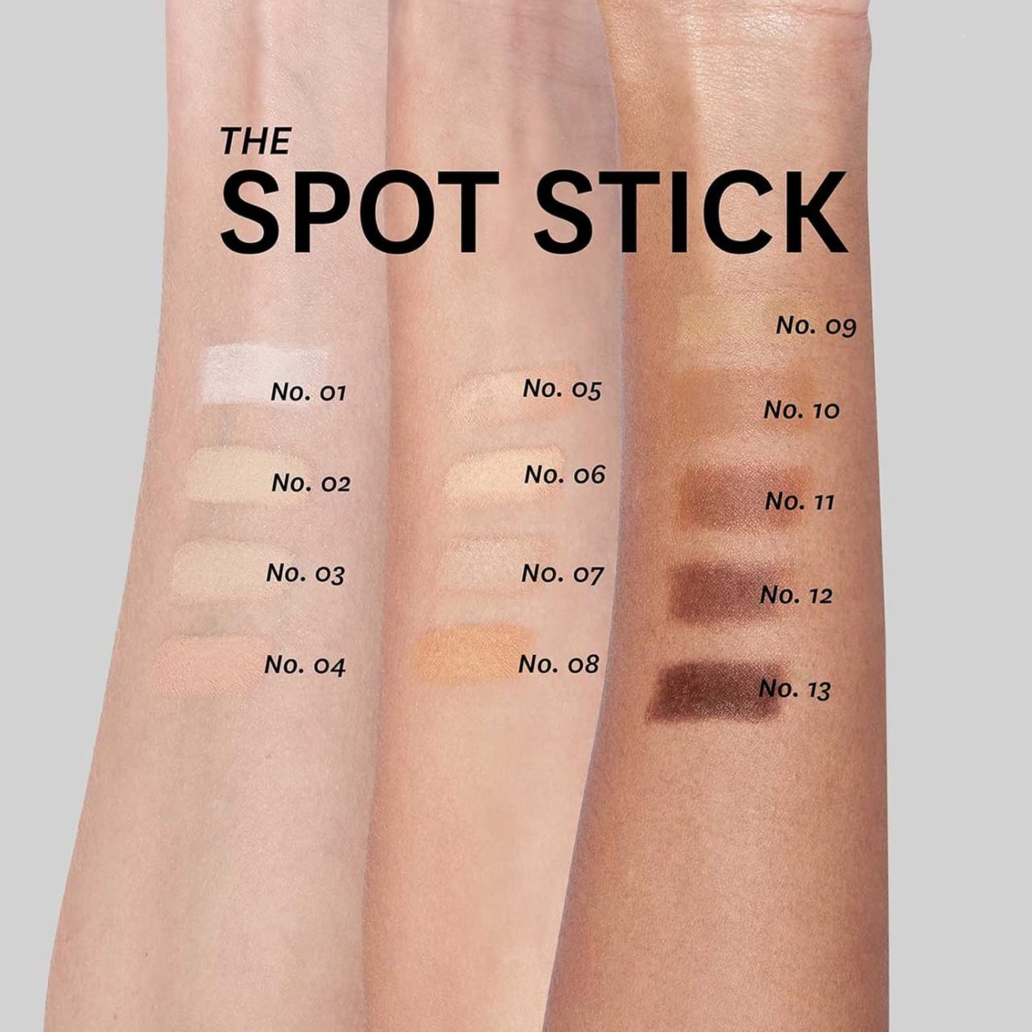 Jillian Dempsey Spot Stick Concealer | Easy Blending Matte Concealer for Blemishes & Uneven Skin Tones | Shade No. 13: Deep with Plum Undertones