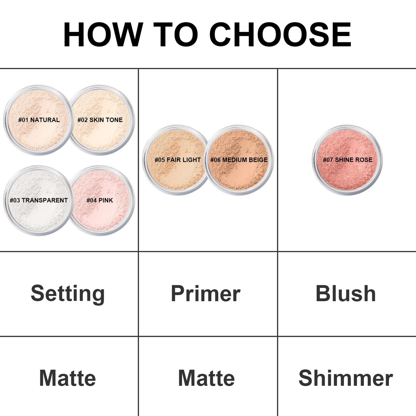 Mineral Setting Powder, SPF 35, Sunscreen Pink Face Loose Blurring FinishingPowder, Sheer Coverage, Weightless and Oil Control. Extend Base Makeup (#04 Pink Setting Makeup)