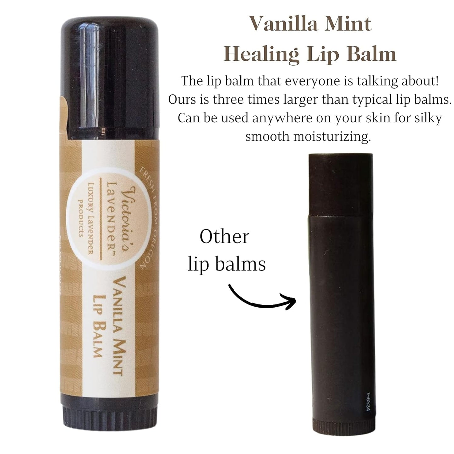 Victoria's Lavender Natural Body Products Gift Set - Handmade Soap, Hand & Body Lotion, Lip Balm, Body Candle Skin Care Sets & Kits, Lavender Bath and Body Products for Women, Vanilla Lavender